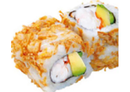 Crispy Oignon crevette avocat