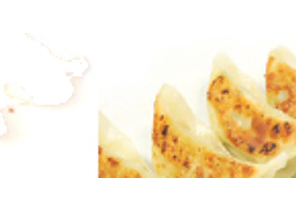 5 gyozas au cabillaud