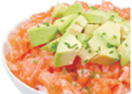 Tartare de saumon avocat