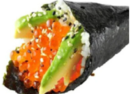 Temaki œufs de saumon